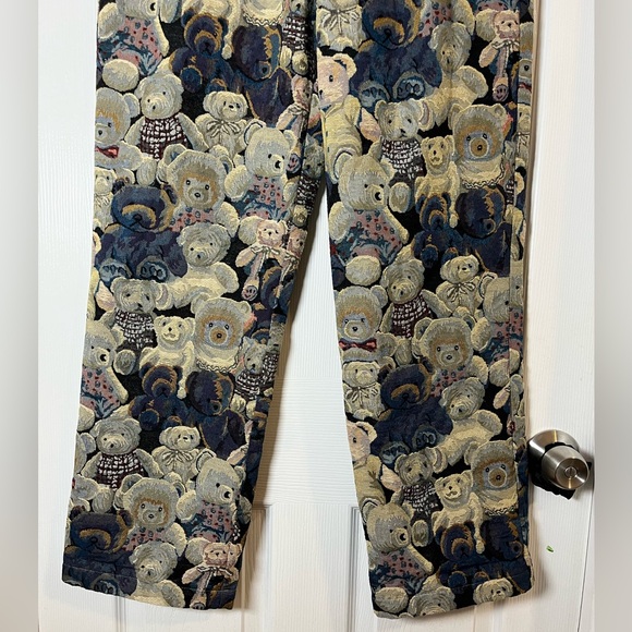 Teddy Fresh Men's Tapestry Trouser Pant Size 30 - Picture 8 of 15